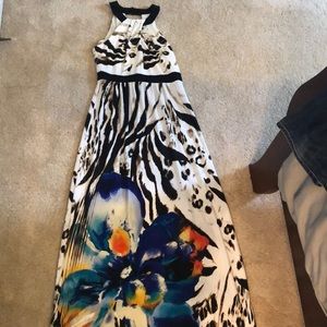 Long halter top dress